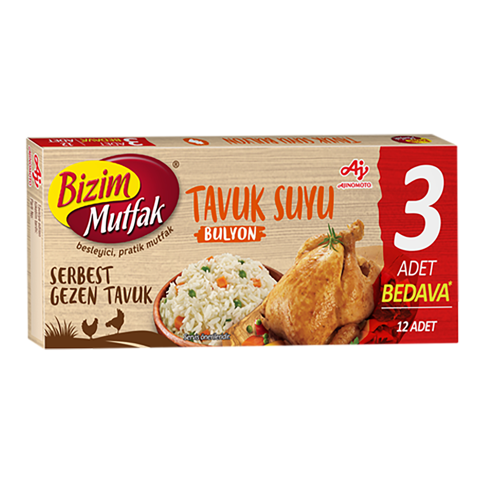 Chicken Flavoured Bouillon 120g (12 pcs of cubes)