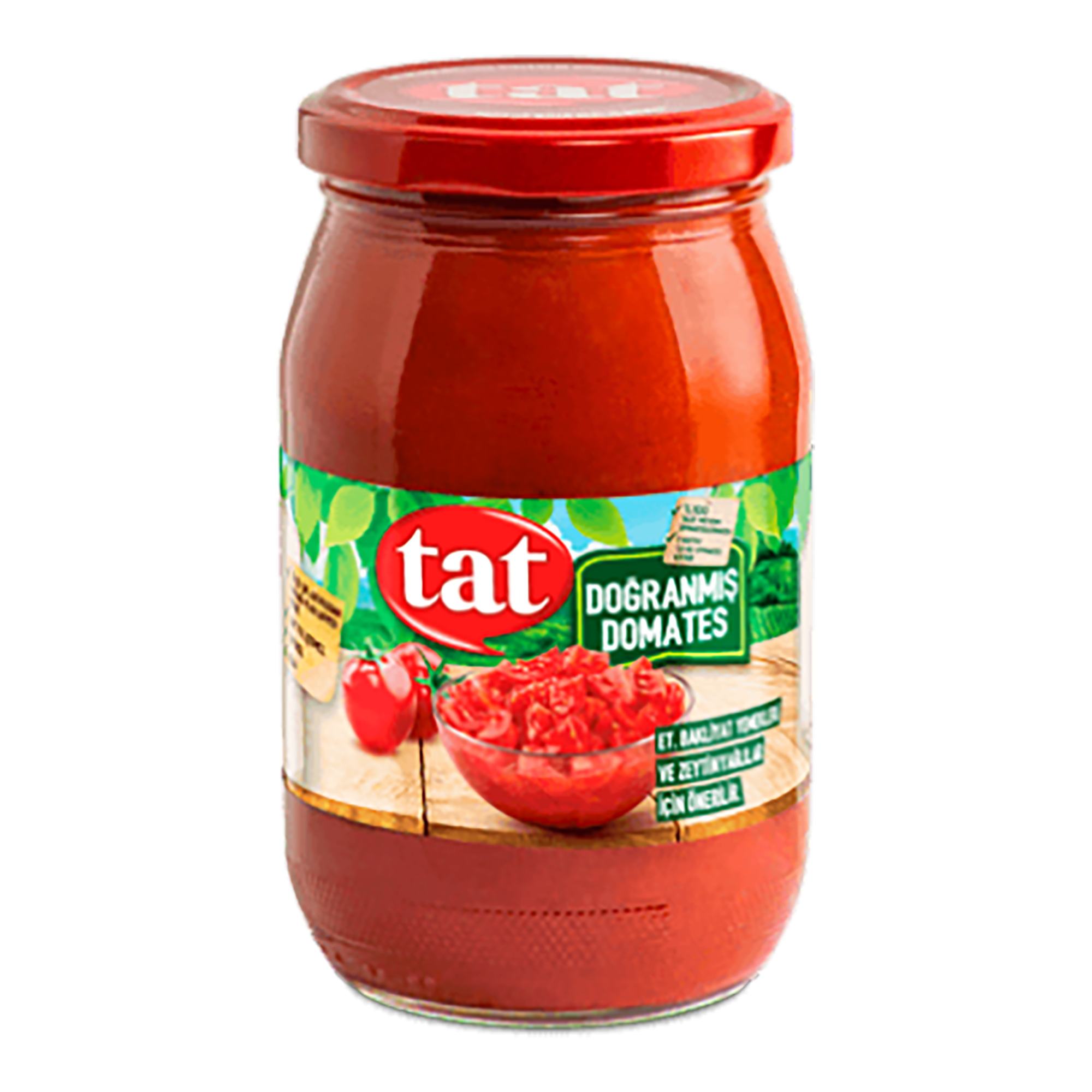 Diced (Chopped) Tomatoes (Jar) NW:340g. Drained W:200g.