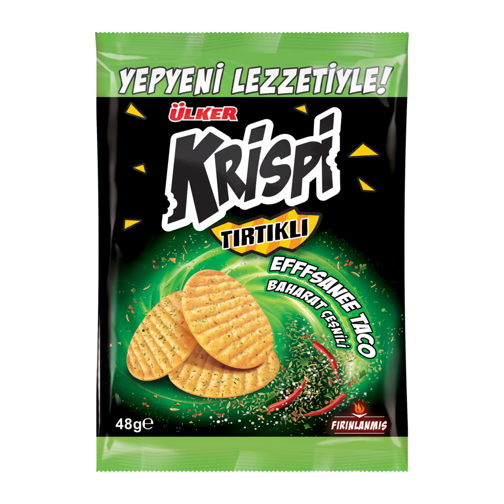 Krispi Crackers with Taco Spice Seasoning 48g