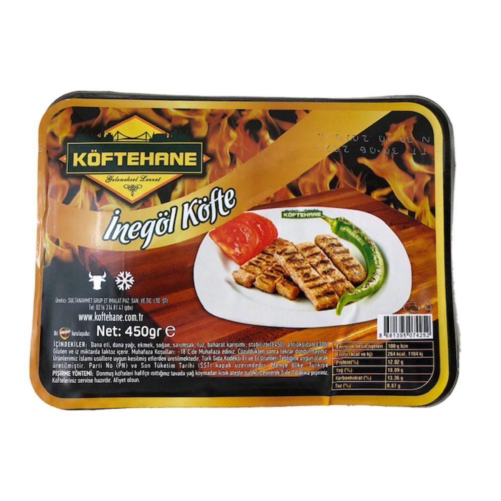 Meatballs Inegol 440g - Inegol Kofte