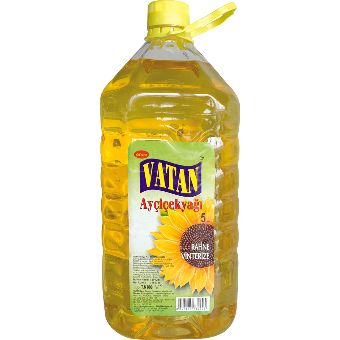 Sunflower Oil Pure Refined 5lt