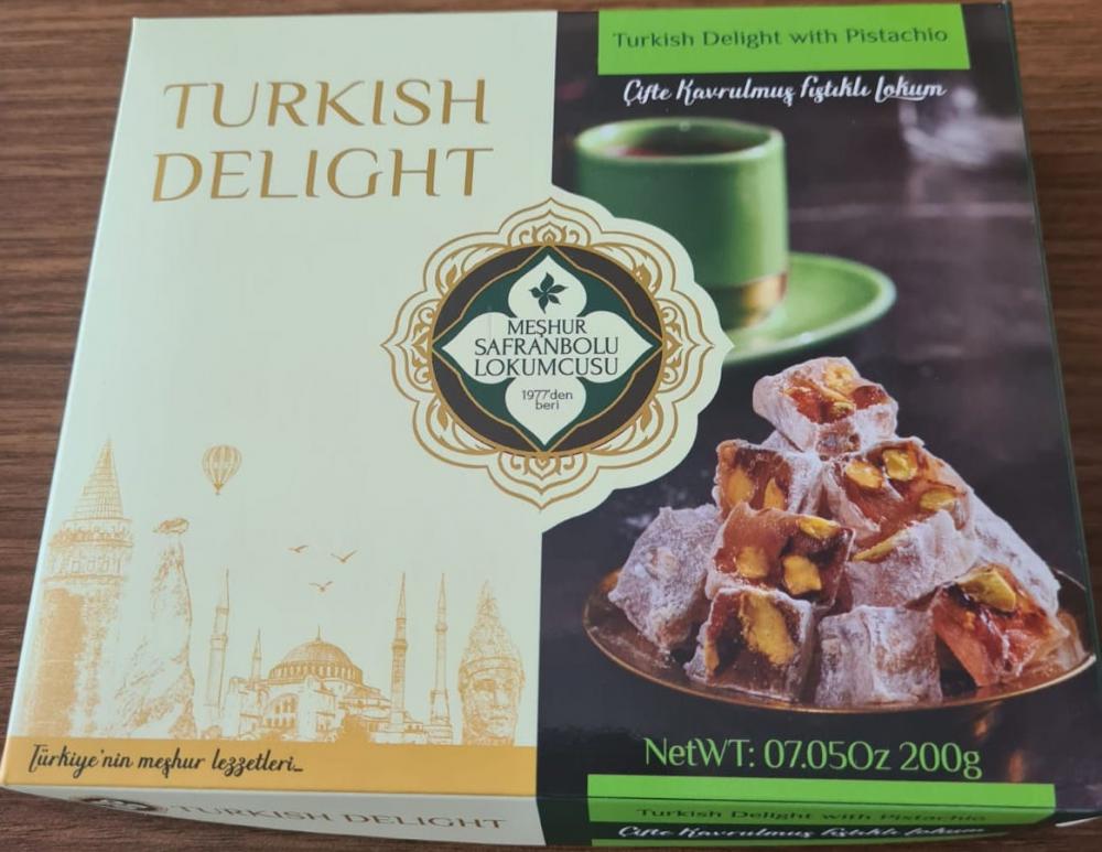 Turkish Delight Pistachio 200gr