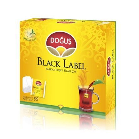 Black Label Tea Bags 100pcsx2gr