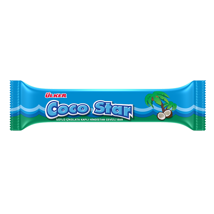 Cocostar Chocolate Bar with Coconut 5x25gr./pack Net:125g