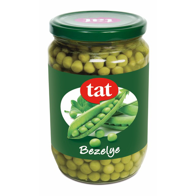 Green Peas No:3 Glass 720cc Jar Net:680gr. 