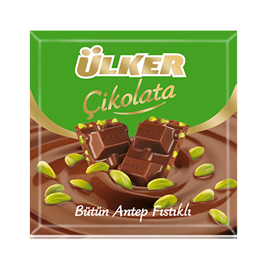 Milk Chocolate with Pistachio 65gr