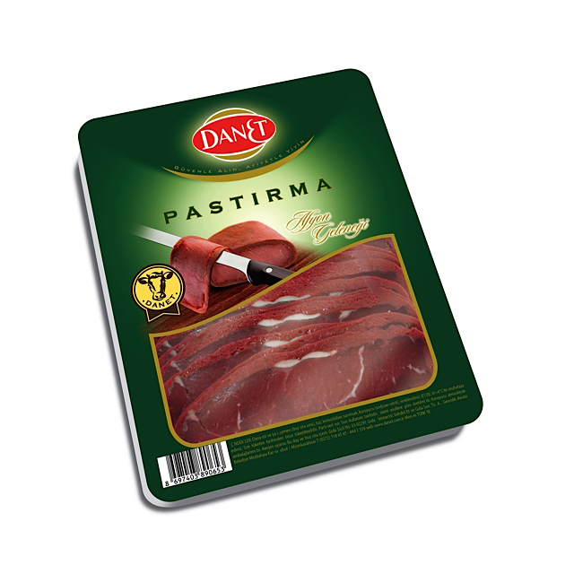 Beef Pastrami Sliced with  Fenugreek 100gr.