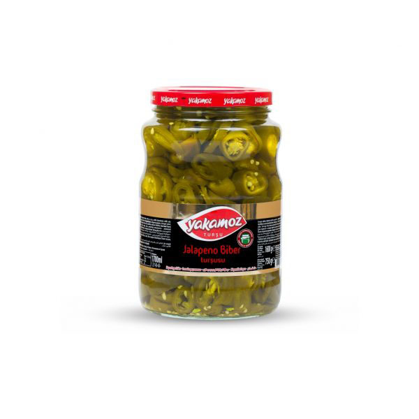 Pickled Jalapeno Pepper Slices 1700ml Glass Jar