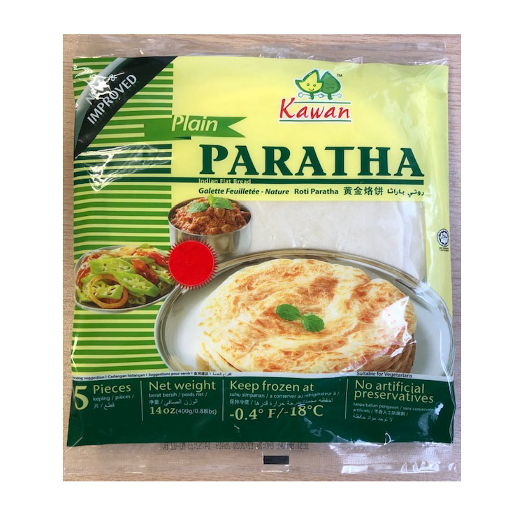 Plain Paratha 400gr (5pcs/Pk) - Malaysia