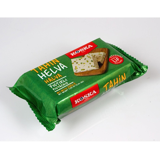 Tahini Halva With Antep Pistachio Flowpack 200gr