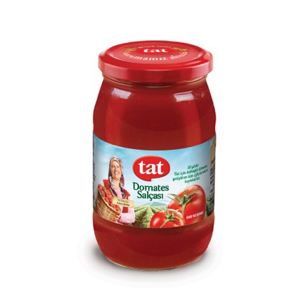 Tomato Paste 720cc Glass Jar Net W.: 710gr.